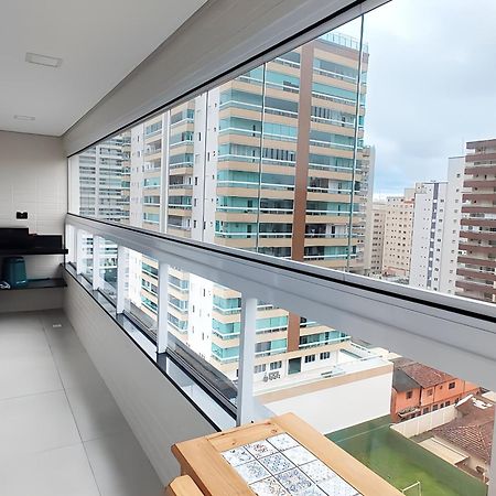 Apto Com Lazer Completo, Piscina, Ar, Mercadinho E Pet Friendly A 1 Min Da Praia Praia Grande (Santos) Eksteriør bilde