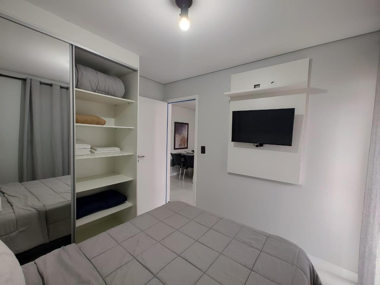 Apto Com Lazer Completo, Piscina, Ar, Mercadinho E Pet Friendly A 1 Min Da Praia Praia Grande (Santos) Eksteriør bilde