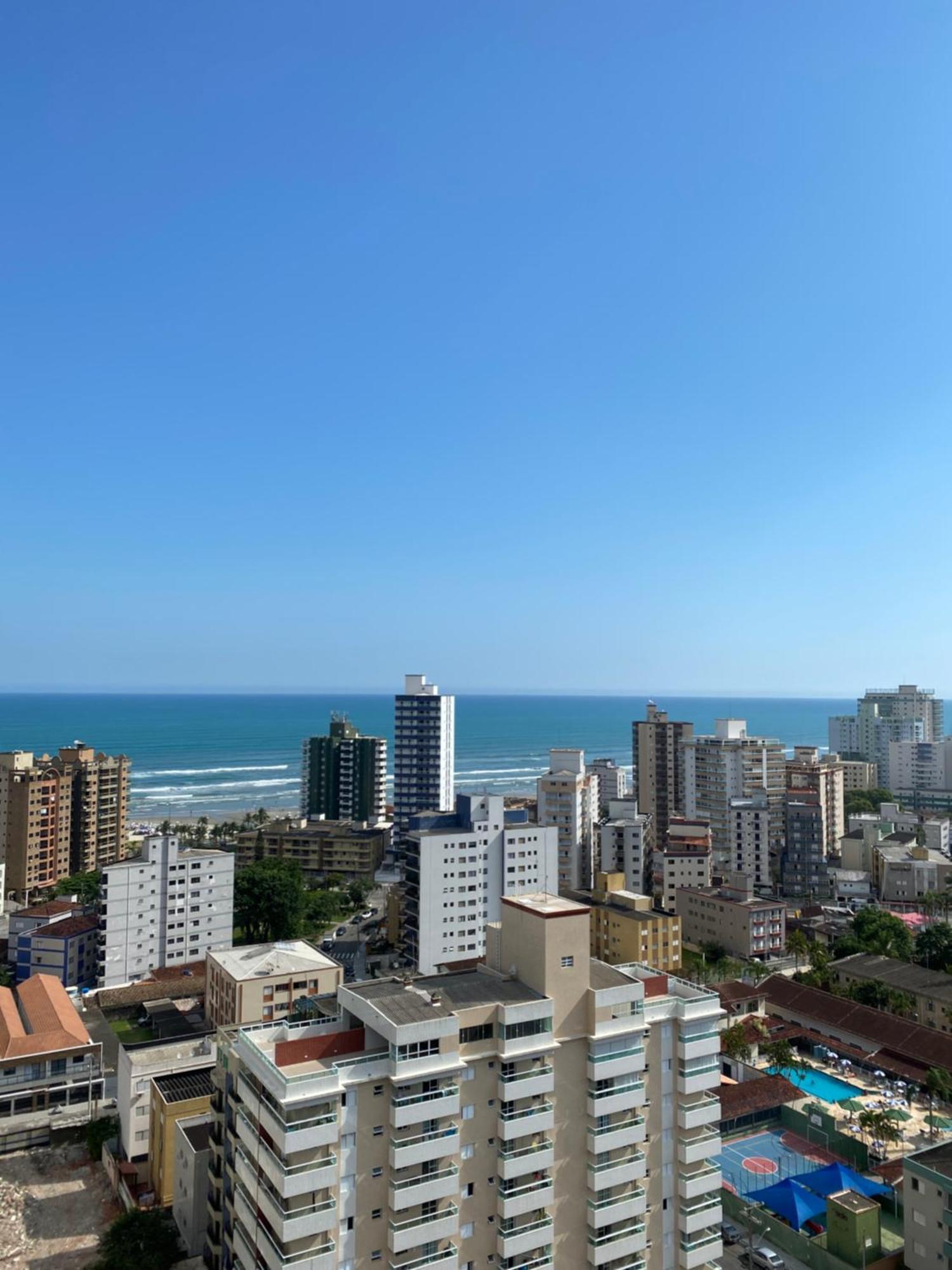 Apto Com Lazer Completo, Piscina, Ar, Mercadinho E Pet Friendly A 1 Min Da Praia Praia Grande (Santos) Eksteriør bilde