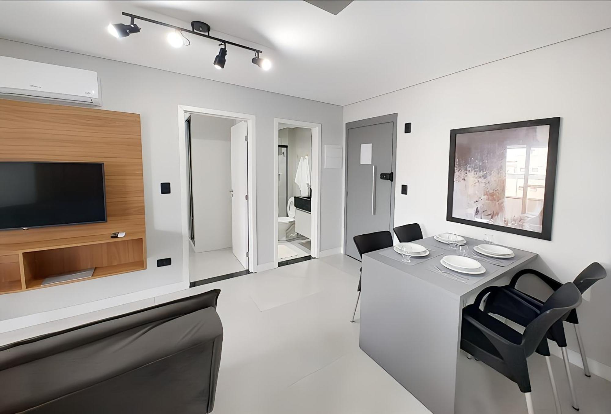 Apto Com Lazer Completo, Piscina, Ar, Mercadinho E Pet Friendly A 1 Min Da Praia Praia Grande (Santos) Eksteriør bilde